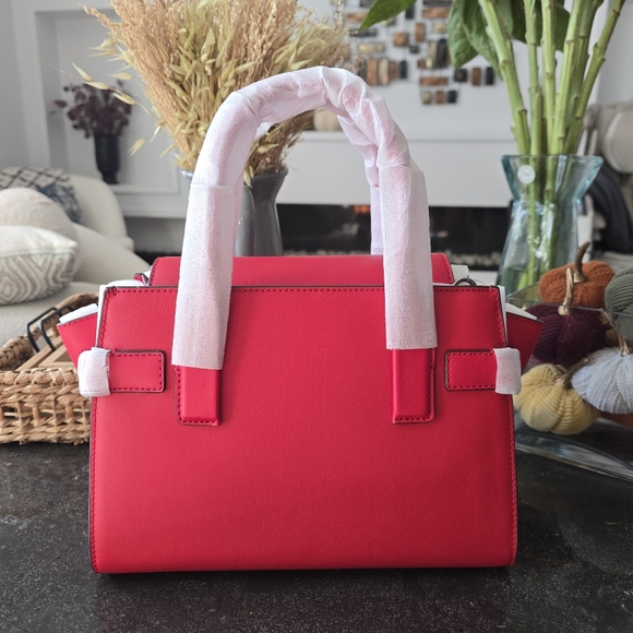 NWT Michael Kors Carmen medium belted satchel - Picture 2 of 8